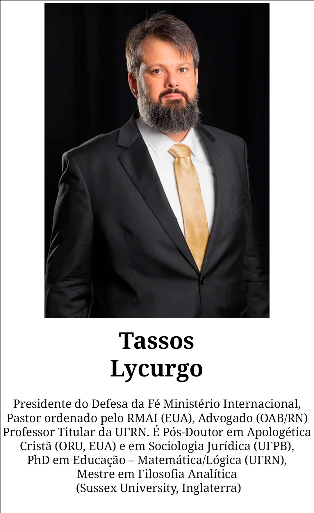 Tassos Lycurgo